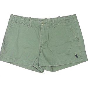 Ralph Lauren Sport Green Khaki Shorts Size 6